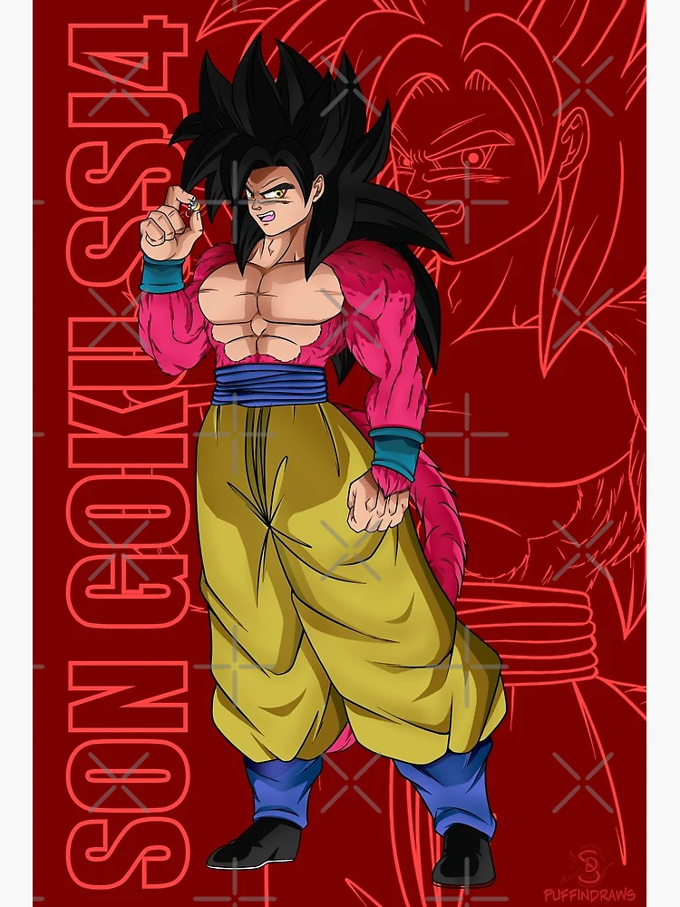 My OC Kala in her Ssj5 Form no Background Art Board Print for