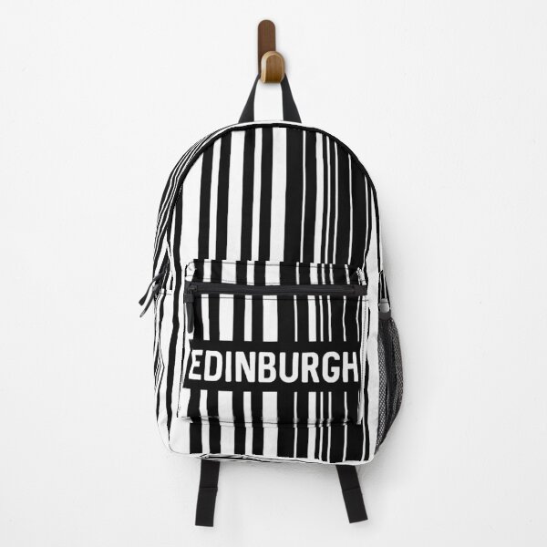 Item preview, Edinburgh Bar Code Design (White) designed and sold by MacPean.
