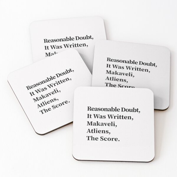 Item preview, reasonable doubt it was written makaveli  designed and sold by Souna's  Store.