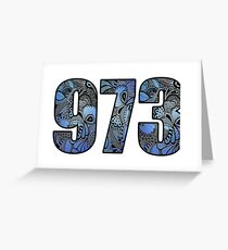 973 Doodle Greeting Card