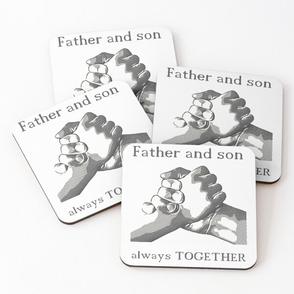 Item preview, Father and son always together designed and sold by ExoticNerdProd.