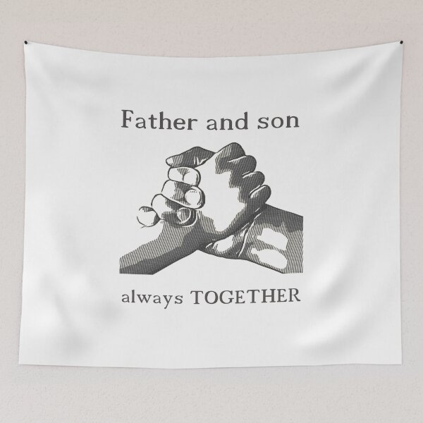 Item preview, Father and son always together designed and sold by ExoticNerdProd.