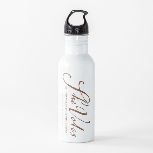 The 100th Anniversary of the 19th Amendment Water Bottle