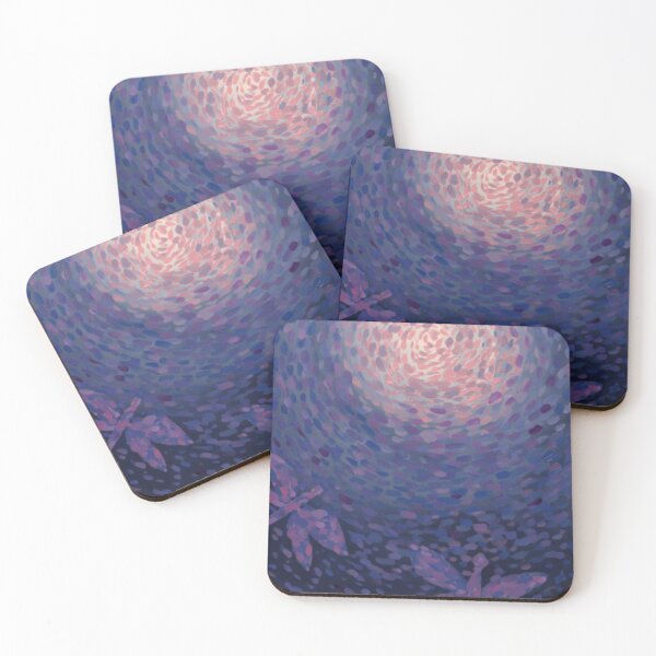 Item preview, Purple Moon Dragonflies  designed and sold by FrictionMaxxing.