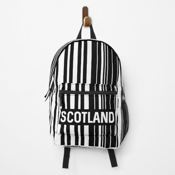 Item preview, Scotland Bar Code Design (White) designed and sold by MacPean.