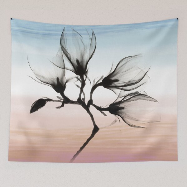 Item preview, Xray tulips with painted background designed and sold by dana-mie.