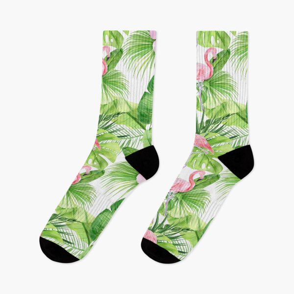 Item preview, Leaves and Pink Flamingo  designed and sold by remonss.