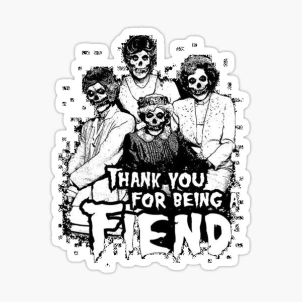 GOLDEN GOULES FIEND Sticker