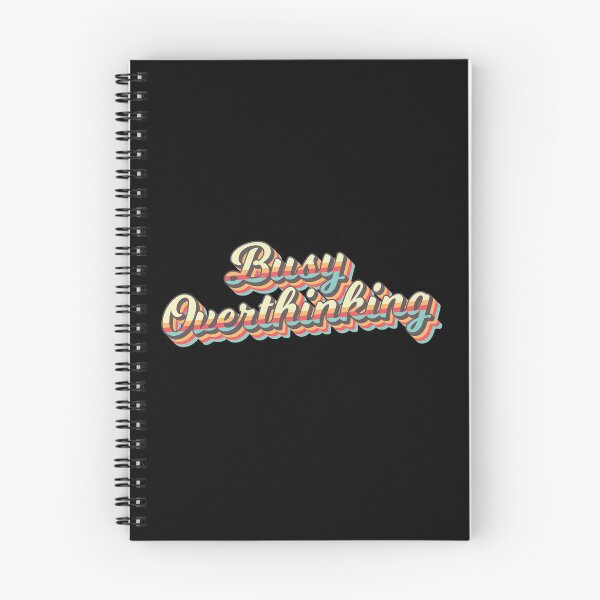 Item preview, Busy Overthinking -  Retro Style designed and sold by AmpersandCuster.