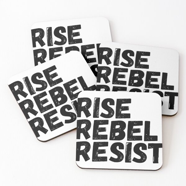Item preview, Rise Rebel Resist designed and sold by PunkyMoms.