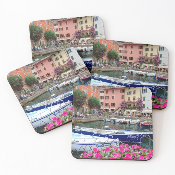 Item preview, Boats in the Marina in Limone, Lake Garda, Italy designed and sold by GillyMc.