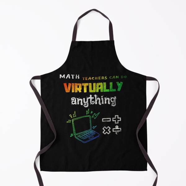 Item preview, MATH TEACHERS CAN DO VIRTUALLY ANYTHING RAINBOW designed and sold by NiceSign.