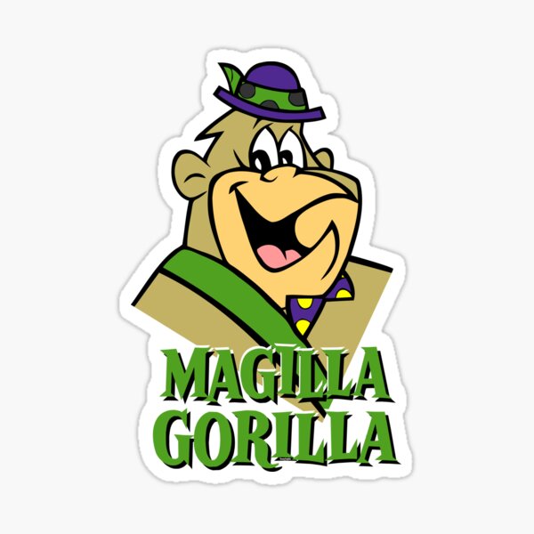 Magilla Gorilla. Shirt, Sticker, Mask, Mug, ... Sticker