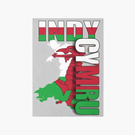 Indy Cymru Art Board Print