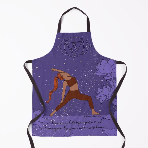 Item preview, Chakra affirmation yoga girl designed and sold by sierratruong.