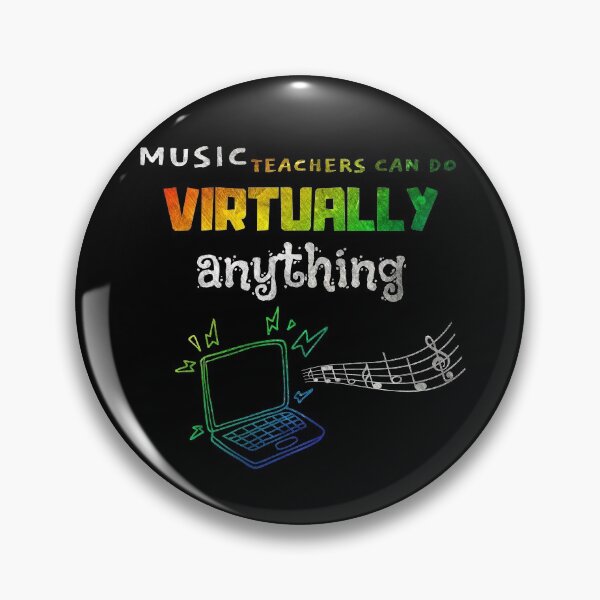 Item preview, MUSIC TEACHERS CAN DO VIRTUALLY ANYTHING RAINBOW designed and sold by NiceSign.