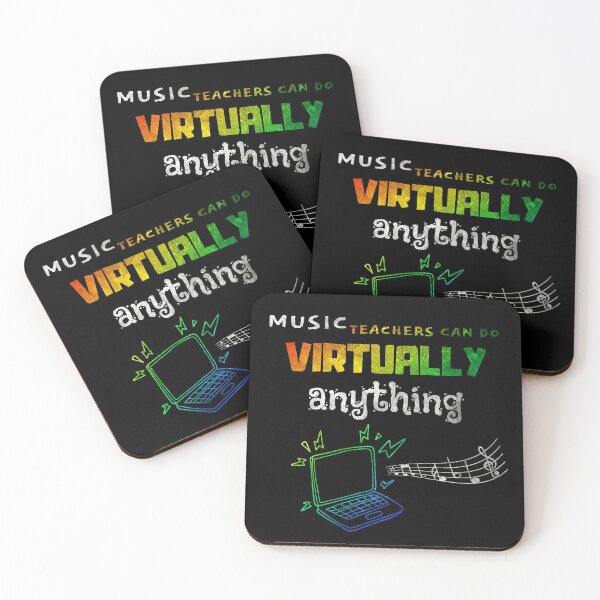 Item preview, MUSIC TEACHERS CAN DO VIRTUALLY ANYTHING RAINBOW designed and sold by NiceSign.