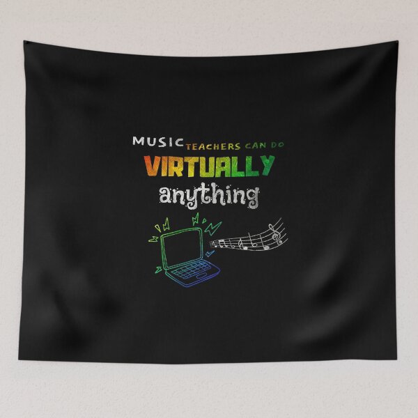 Item preview, MUSIC TEACHERS CAN DO VIRTUALLY ANYTHING RAINBOW designed and sold by NiceSign.