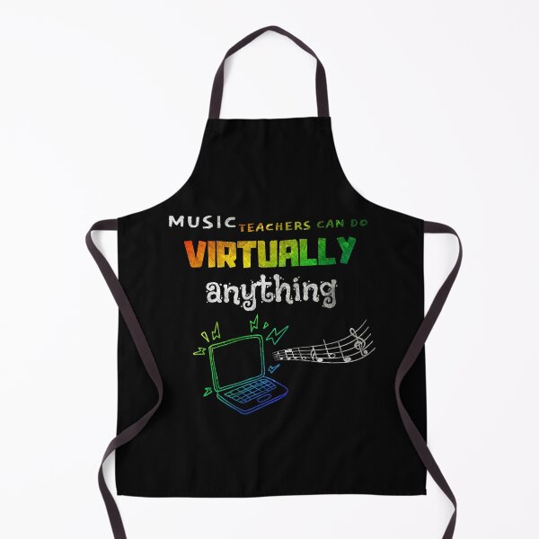 Item preview, MUSIC TEACHERS CAN DO VIRTUALLY ANYTHING RAINBOW designed and sold by NiceSign.