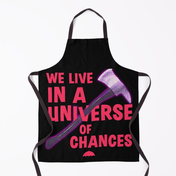 Item preview, We live in a universe of chances | Umbrella Academy designed and sold by designdroplet.