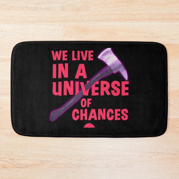 Item preview, We live in a universe of chances | Umbrella Academy designed and sold by designdroplet.