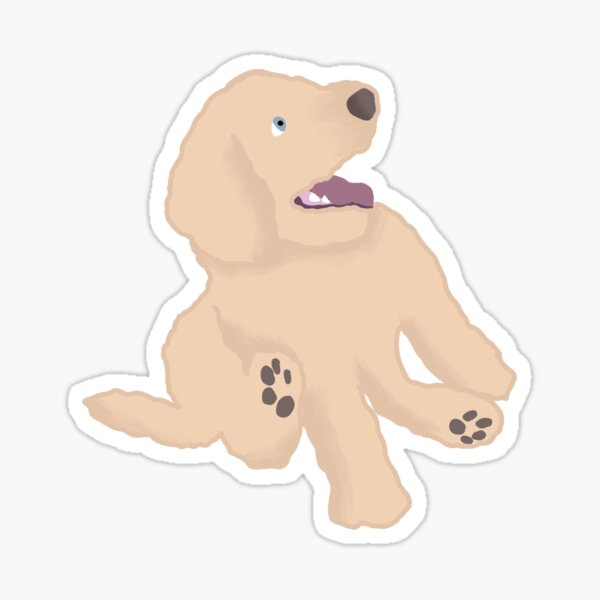 Item preview, custom made puppy illustration designed and sold by colorpop19.