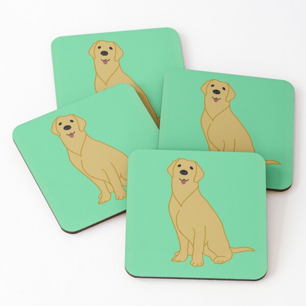 Item preview, Golden retriever with tough out designed and sold by CartoonCreaturs.