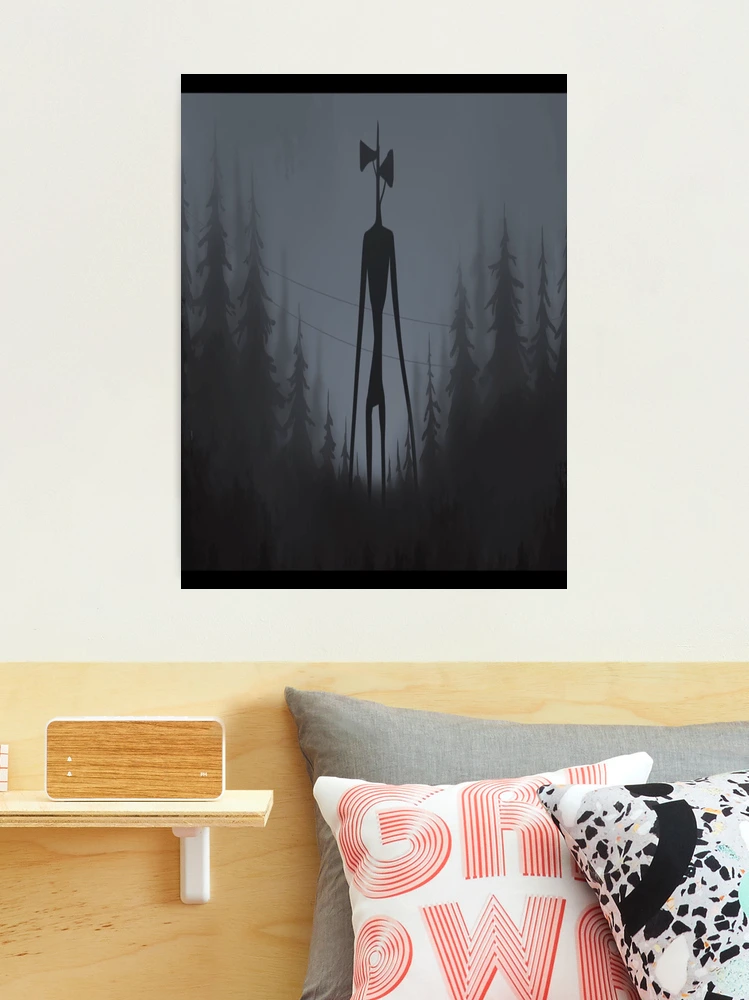 Siren Head in the forest Poster for Sale by touchofdestiney