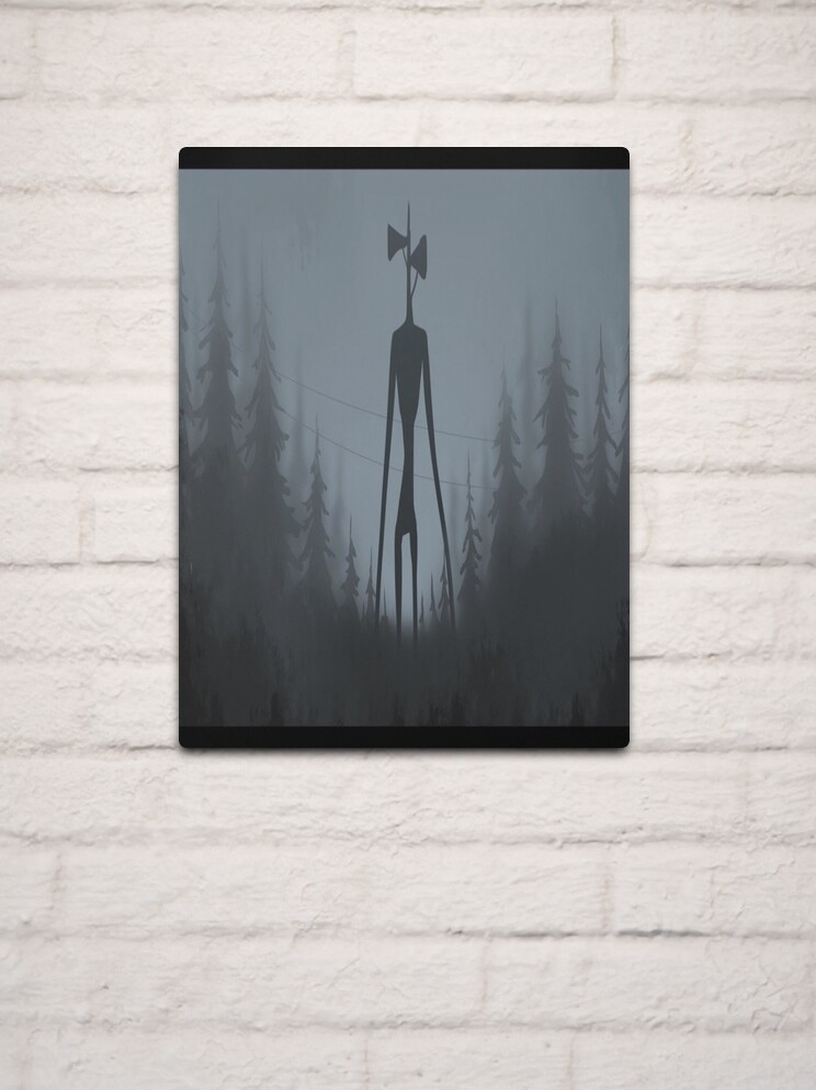 Siren Head in the forest Poster for Sale by touchofdestiney