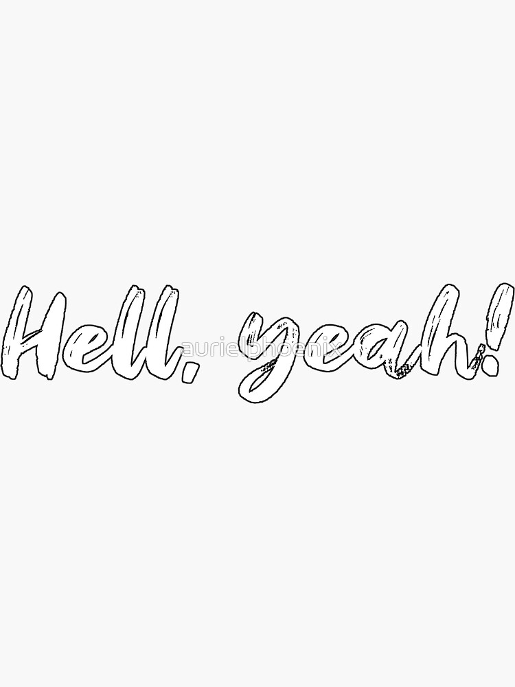 Hell, yeah! - Metal Line by aurielphoenix