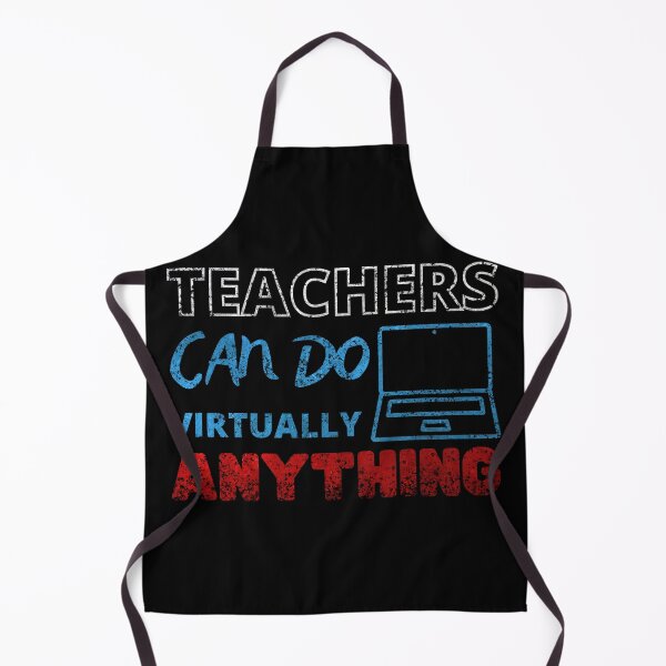 Item preview, Teachers can do virtually anything RED BLUE WHITE designed and sold by NiceSign.