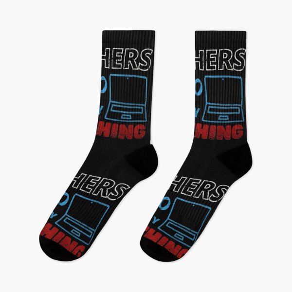 Item preview, Teachers can do virtually anything RED BLUE WHITE designed and sold by NiceSign.
