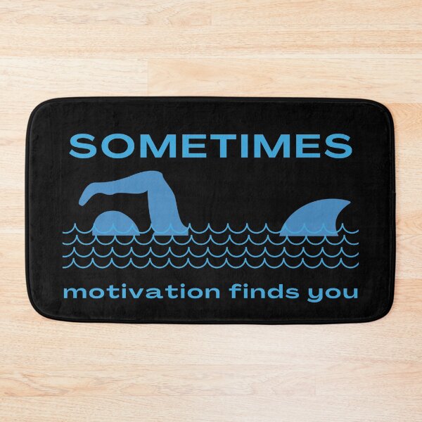 Item preview, Sometimes Motivation Finds You, Funny Shark  designed and sold by CINE-STORE.