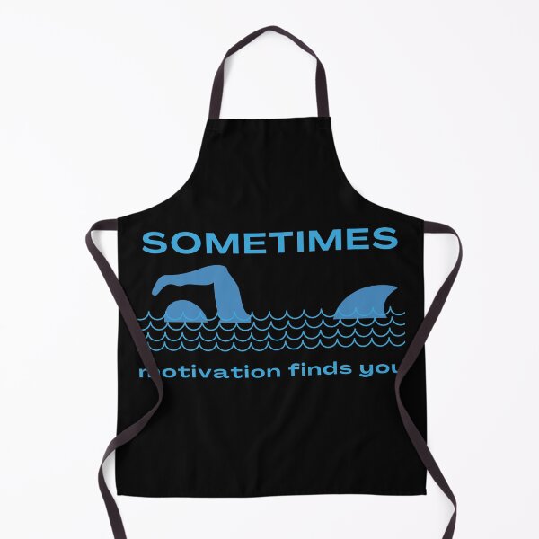 Item preview, Sometimes Motivation Finds You, Funny Shark designed and sold by CINE-STORE.