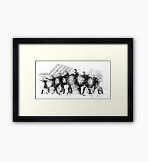 Der Haka Gerahmtes Wandbild