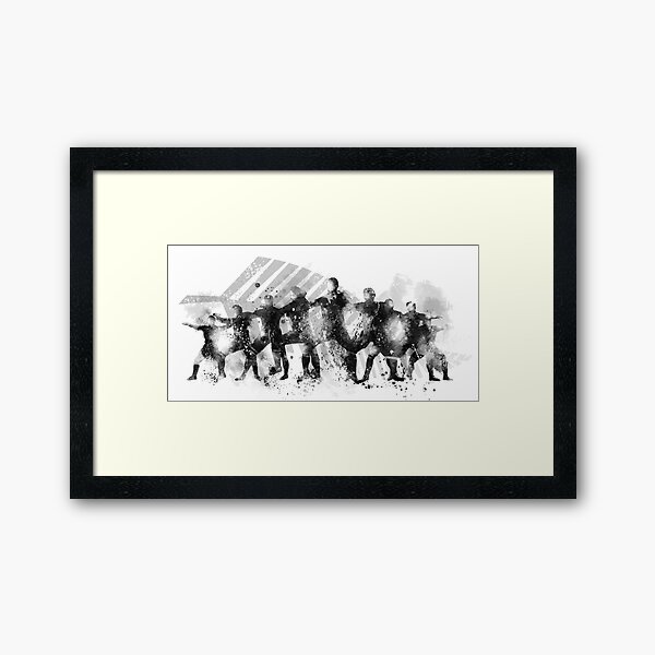 The Haka Framed Art Print