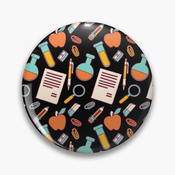 Item preview, School Element Pattern Spiral Notebook designed and sold by Marstore.