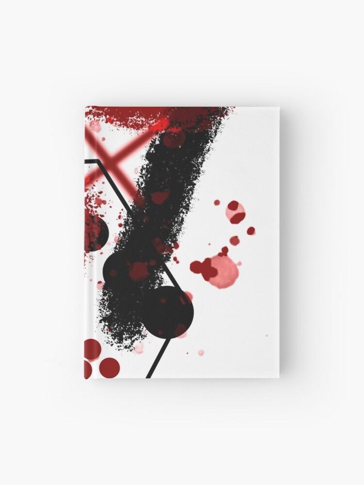 Trash Polka Design 1 0 Hardcover Journal By Kirkw Redbubble