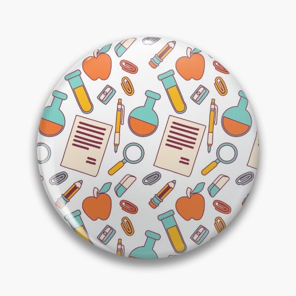 Item preview, School Element Pattern Spiral Notebook designed and sold by Marstore.