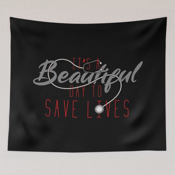 Item preview, it's a beautiful day to save lives, nurse, nursing gift, med student, resident, doctor, surgeon, grad student, tumblr  designed and sold by KC1max.