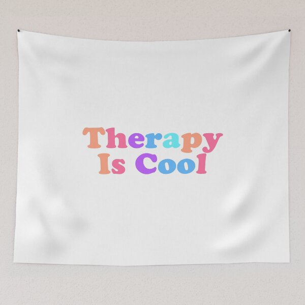 Item preview, Therapy is cool designed and sold by griffics.