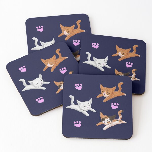 Item preview, Clowder of Cats designed and sold by MatchaaMilkTea.