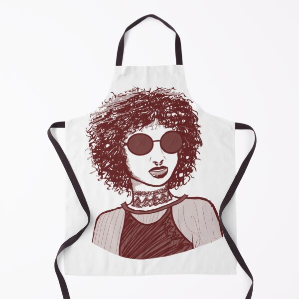 Item preview, Woman With Afro Wearing Sunglasses designed and sold by wilderthanmost.