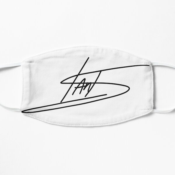 Firma de Ian Somerhalder Mascarilla plana