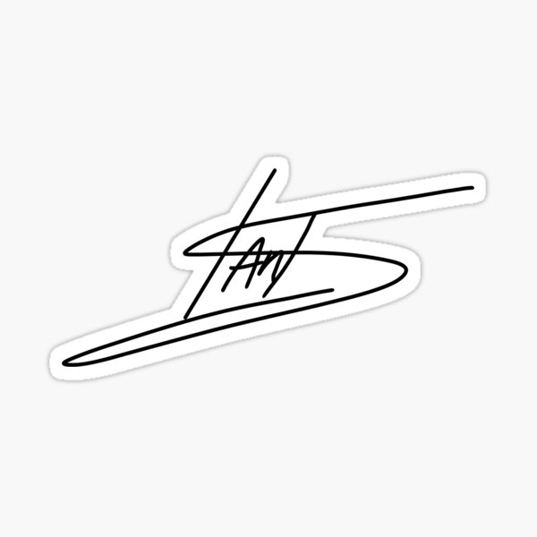 Ian Somerhalder Unterschrift Sticker
