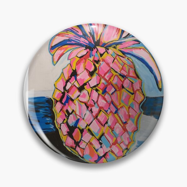 Item preview, Pop art pineapple designed and sold by Barbarafarley.