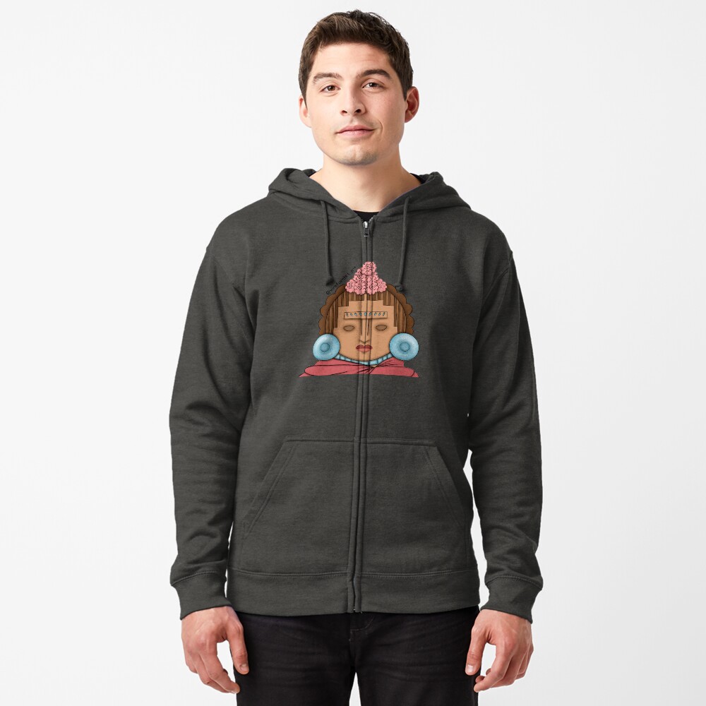 Item preview, Zipped Hoodie designed and sold by VirafuentesArt.