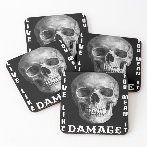Item preview, Damage Live like you mean it designed and sold by Zoo192.