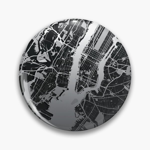 Item preview, New York City Black City Map designed and sold by 99designstudio.
