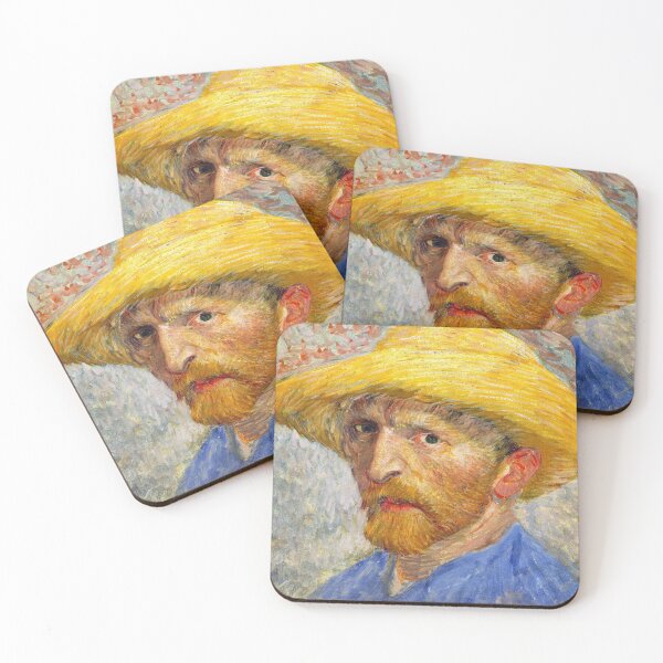 Artikelvorschau, Van Gogh - Selbstporträt mit Strohhut - BigArt entworfen und verkauft von BigArt.